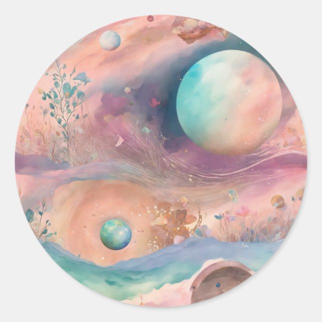 Adesivo Título: Dreamy Mist Pastel Diários: Chique Kr (Frente)