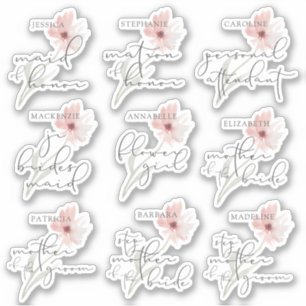 Adesivo Título Personalizado de Entourada do Partido Brida