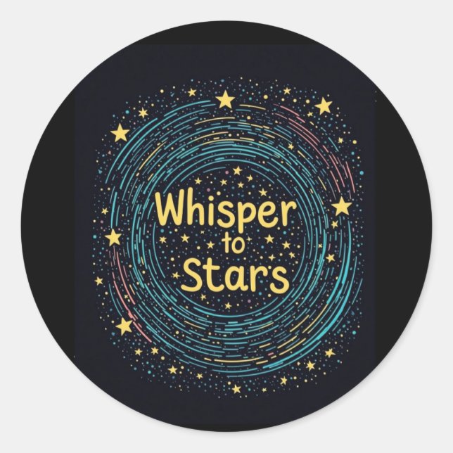 Adesivo Título: Whisper to the Stars (Frente)