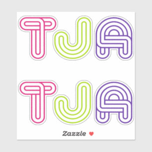 Adesivo Tja, alemão, Deutsches Wort