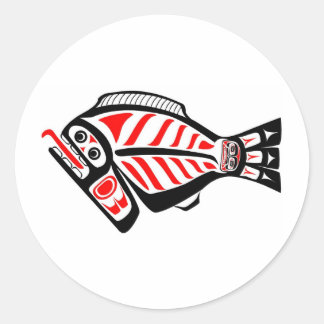 Adesivo Tlingit Halibut