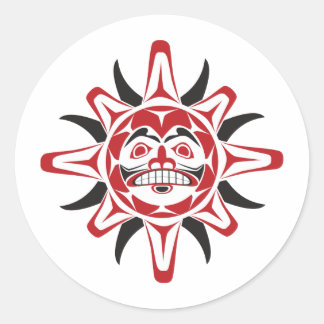 Adesivo Tlingit Sun