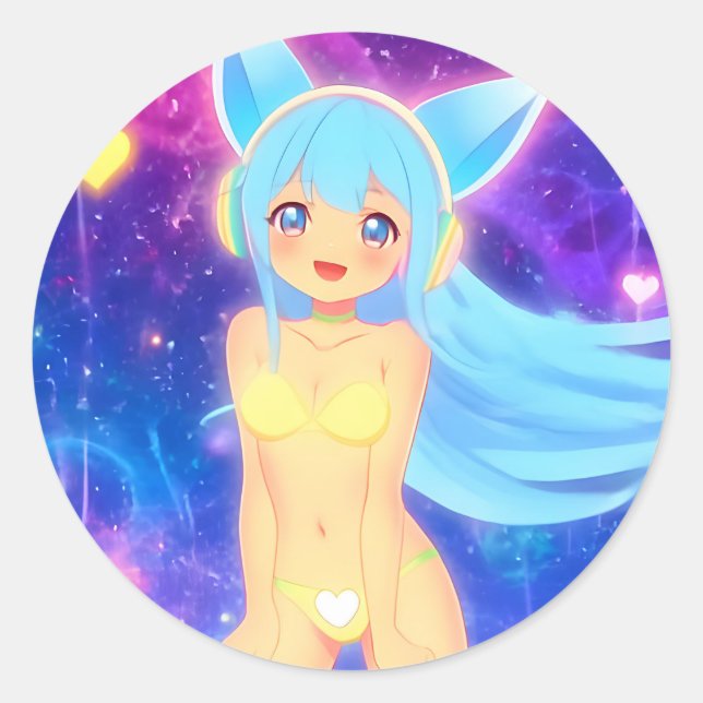 Adesivo Tne Stellargroove Asame Round Sticker #01 (Frente)