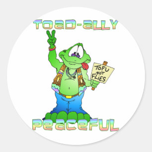 Adesivo Toad Hippie