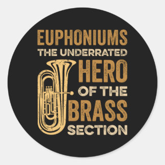 Adesivo Tocar Eufonio Para O Jogador Euphonium Euphonium M