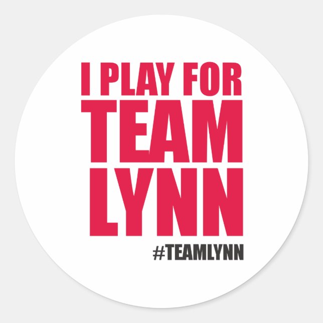 Adesivo Toco para Team Lynn Sticker (Frente)
