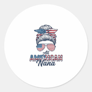 Adesivo Toda Avó Americana Design de Coque Desgrenhado Pat