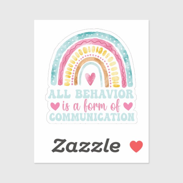 Adesivo Toda Conduta É Uma Forma De Comunicação (Folha)