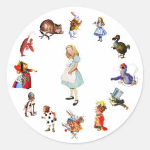 ADESIVO TODA EM TORNO DE ALICE