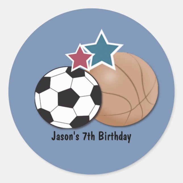 Adesivo Todas as estrelas Favoritos para festas de Envelop (Frente)