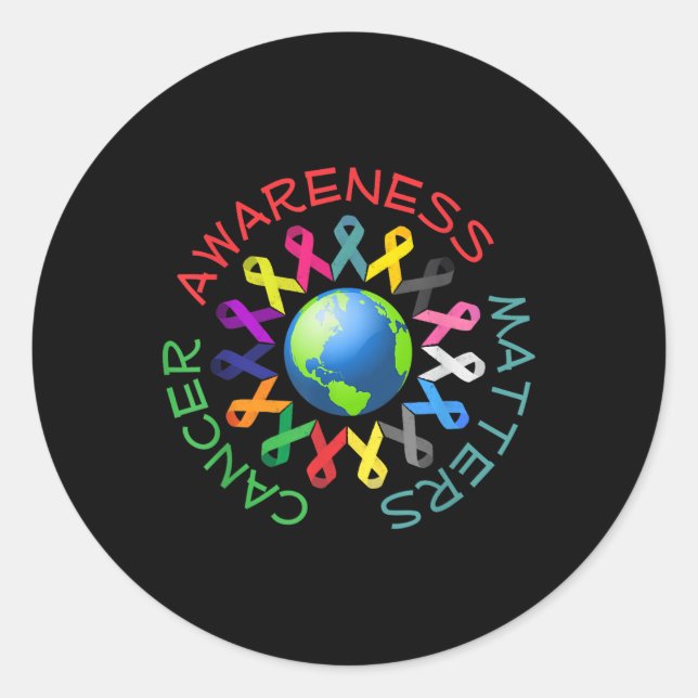 Adesivo Todas As Fitas De Cancer Para Toda A Consciência D (Frente)