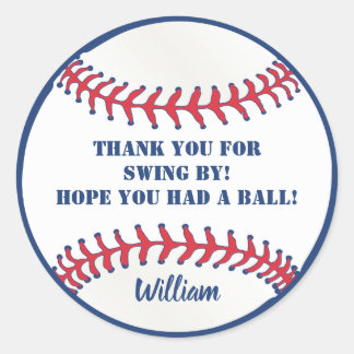 Adesivo Todas as Marcas de Favor do Baseball - Chá de fral