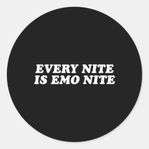 Adesivo Todas As Noites É Emo Nite Todas As Noites