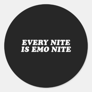 Adesivo Todas As Noites É Emo Nite Todas As Noites