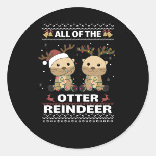 Adesivo Todas As Outras Reindeer Doces De Natal