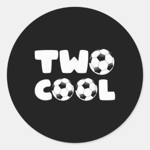 Adesivo Toddler Two Cool 2º Aniversário Tema Futebol 2 Ano