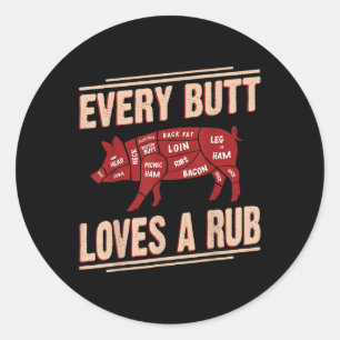 Adesivo Todo Bumbum Adora Churrasco De Rub Griling Com Pai