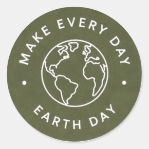 Adesivo Todo Dia é Dia da Terra