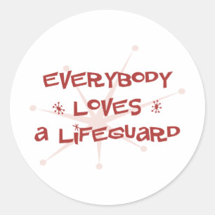 Adesivo Todos ama um Lifeguard