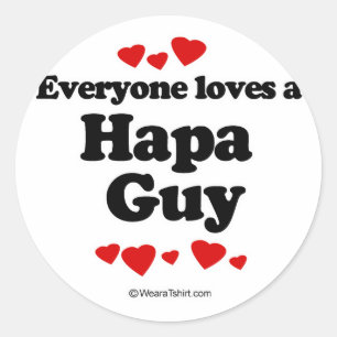 Adesivo Todos ama uma cara de Hapa