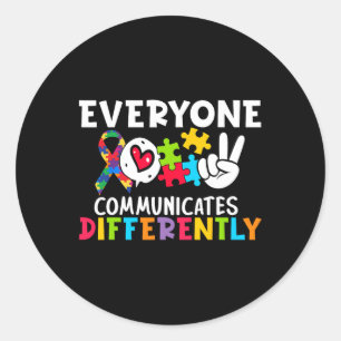 Adesivo Todos Comunicam Diferentes Terapias De Fala