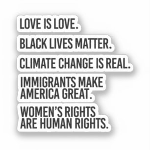 Adesivo Todos merecem direitos humanos