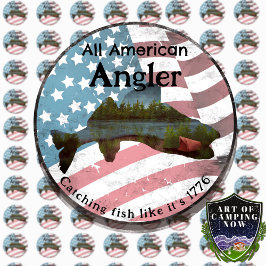 Adesivo Todos os Anglers Americanos