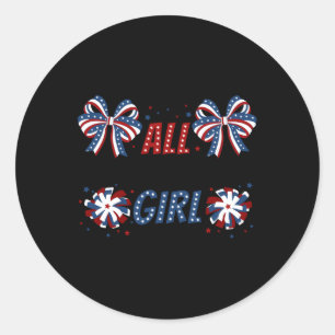 Adesivo Todos os Arcos de Coquette American Girl 4 de julh