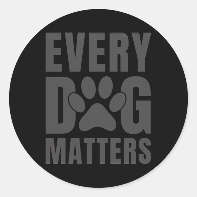 Adesivo Todos os Cachorros (Frente)