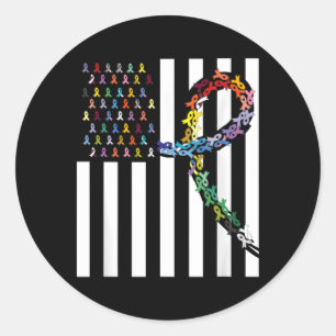 Adesivo Todos os Canceres são importantes Sensibilização d