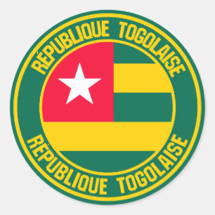 Adesivo Togo Round Emblem