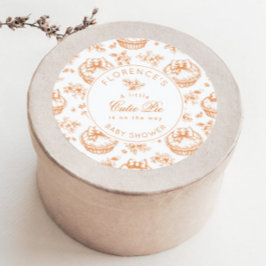 Adesivo Toile de Jouy Cutie Pie obrigado neutro de gênero