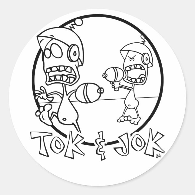 Adesivo Tok & Jok Sticker (Frente)