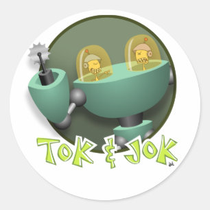 Adesivo TokBOT e JokBOT Sticker
