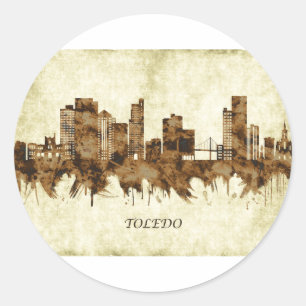Adesivo Toledo Ohio Cityscape