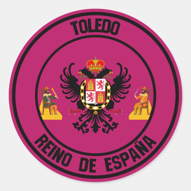 Adesivo Toledo Round Emblem (Frente)