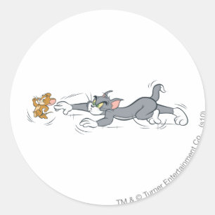 Adesivo Tom and Jerry Chase