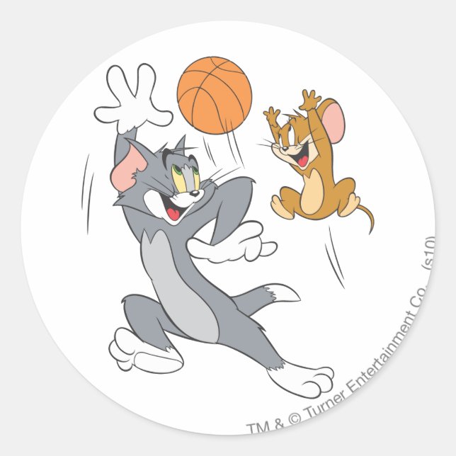 Adesivo Tom e Jerry Basbol 1 (Frente)