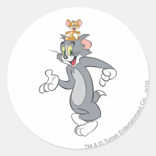 Adesivo Tom e Jerry Pair
