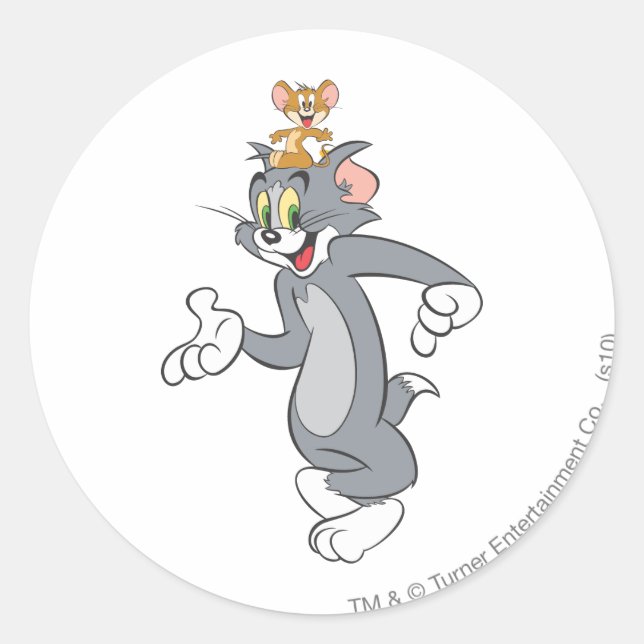 Adesivo Tom e Jerry Pair (Frente)