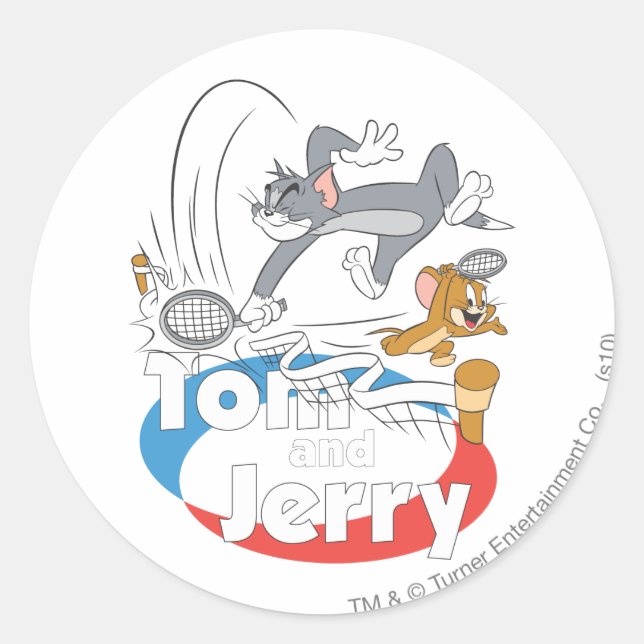 Adesivo Tom e Jerry Tênis Stars 7 (Frente)