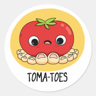 Adesivo Tomate Bonito Com Toes Pun