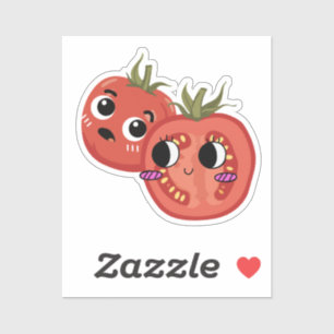 Adesivo Tomate em Adoração