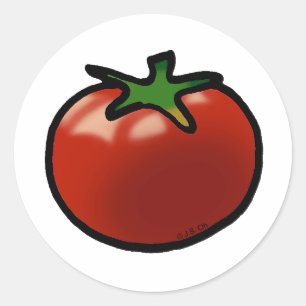 Adesivo Tomate vermelho
