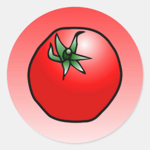 Adesivo Tomate Vermelho