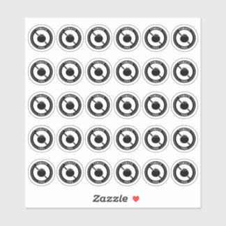 Adesivo Tomato Free Wedding Place Card Mini Food Allergy