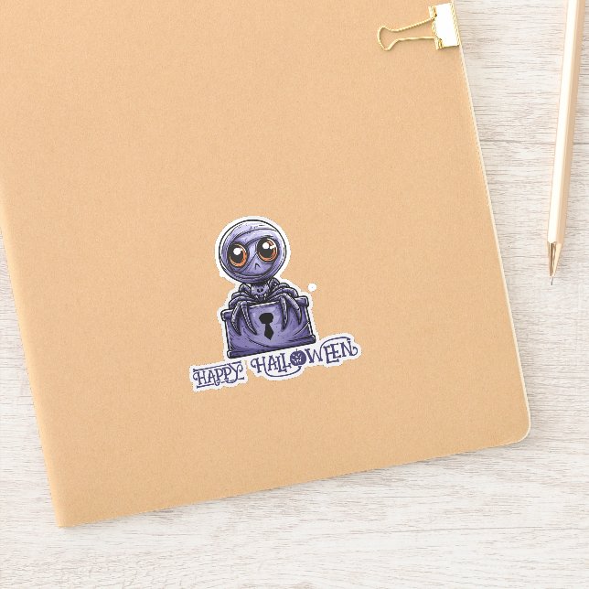 Adesivo Tombstone de aranha roxa (Notebook)