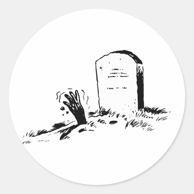 Adesivo Tombstone E Stickers Mãos (Frente)