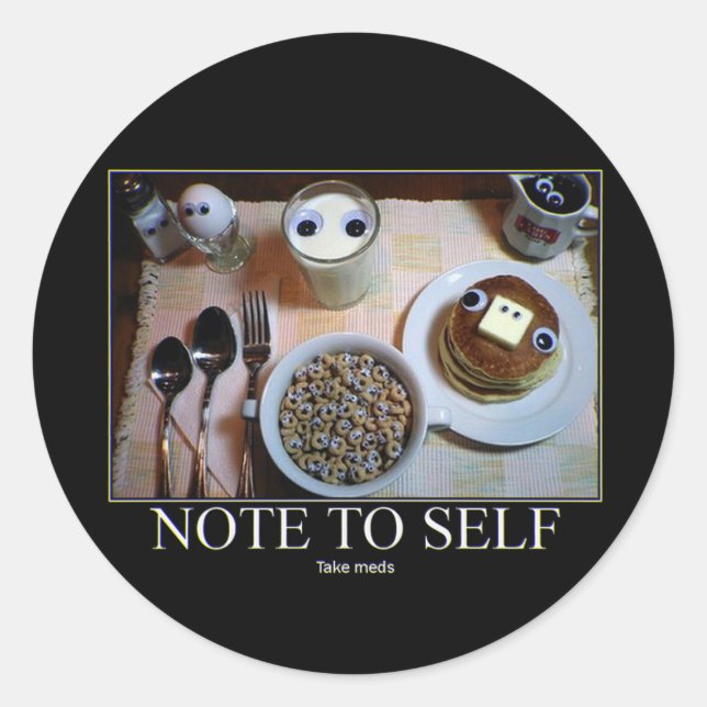 Adesivo Tome Meds! (Frente)