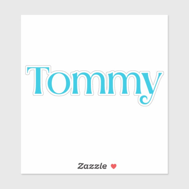 Adesivo Tommy (Folha)
